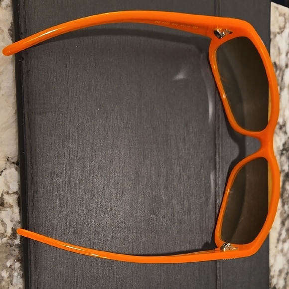 Orange Sunglasses with Brown Lenses - Picture 4 of 8